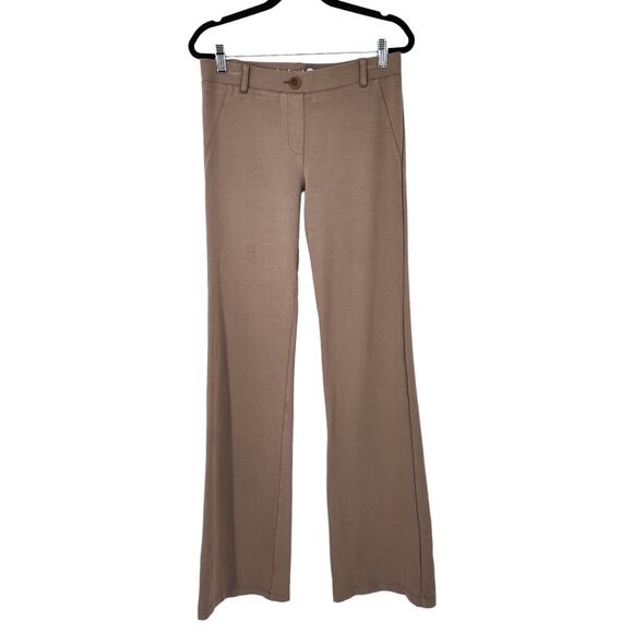 Betabrand Brown Classic Boot Stretch Work Yoga Pants Size Medium Long - Picture 1 of 4